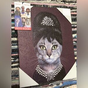 Audrey Hepburn Breakfast at Tiffany’s Poster Wall Art Print Pets Rock Takkoda